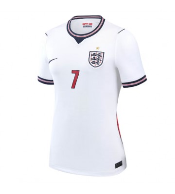England Bukayo Saka #7 Hjemmebanetrøje Dame VM 2026 Kortærmet